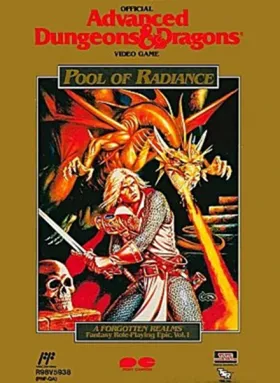 Advanced Dungeons & Dragons - Pool of Radiance (USA) box cover front